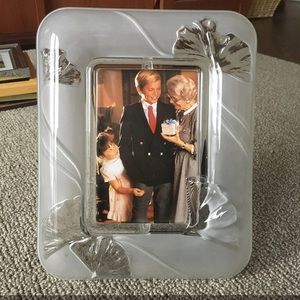 MARBLE MASTERPIECE 5x7 Crystal Frame NIB